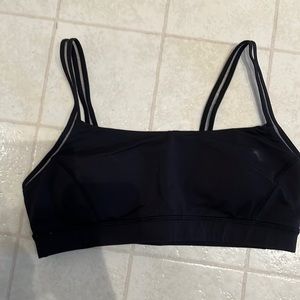 Lululemon black straight up bra size 10